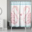 Let's Flamingle 71x74 Shower Curtain