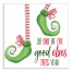 Be a Good Elf 16x16 Canvas Wall Art