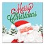 Christmas Santa 12x12 Canvas Wall Art