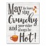 May the Leaves Stay Crunchy 11x14 Canvas Wall Art