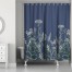 Flowy Vines 71x74 Shower Curtain