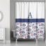 Pink Rose 71x74 Personalized Shower Curtain