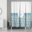 White Daisies 71x74 Personalized Shower Curtain