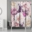 Romantic Blooms 71x74 Shower Curtain
