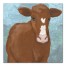 Designs Direct Creative Group Brown Cow Painting Print Wall Art