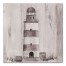 Gray Nautical Lighthouse Wall Art