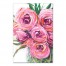 Designs Direct Creative Group Vase with Bright Pink Flowers Wall Art