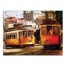 Designs Direct Creative Group City Trolley Sunrise Wall Art