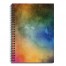 Colorful Watercolor 6x8 Ruled Spiral Notebook