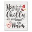 May the Air Stay Chilly and Your Heart Warm 16x20 Canvas Wall Art