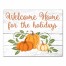Welcome Home for the Holidays 11x14 Canvas Wall Art