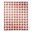 Plaid Fall Leaves 50x60 Coral Fleece Blanket
