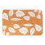 Chevron Leaves 34x21 Bath Mat