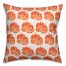 Jack-o-lantern 18x18 Spun Poly Pillow