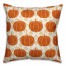 Diamond Pumpkin Pattern 18x18 Spun Poly Pillow