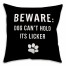Dog Licker Pillow Cover