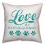Four Legged Love Pillow Cover