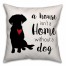 House Home Dog Pillow Cover