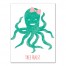Free Hugs Octopus 12x16 Canvas Wall Art