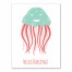 Hello Darling Jellyfish 12x16 Canvas Wall Art