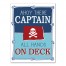 All Hands On Deck 12x16 Canvas Wall Art