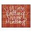 Plaid Autumn Calling Wall Art