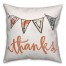 Give Thanks Script Pillow