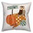 Pumpkin Patch Owl Pillow
