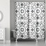 Geometric Tile 71x74 Shower Curtain