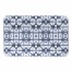Blue Shibori 34x21 Bath Mat