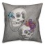 Sophisticated Skulls Pillow