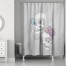 Sophisticated Skulls 71x74 Shower Curtain