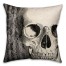 Spooky Skull Pillow