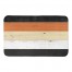 Halloween Stripes 34x21 Bath Mat