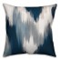 Abstract Blue Pattern Pillow