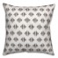 White Abstract Pattern Pillow