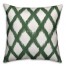 Green Diamond Pattern Pillow Cover