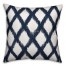 Navy Diamond Pattern Pillow Cover