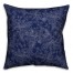 Navy Paisley Pattern Pillow Cover