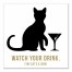 Cat Martini Wall Art