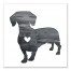 Ink Silhouette Dachshund Wall Art