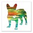 Paint Silhouette Frenchie Wall Art