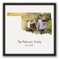 Oklahoma Family 20x20 Personalized Black Floating Framed Canvas