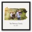 Pennsylvania Family 20x20 Personalized Black Floating Framed Canvas
