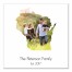 Wisconsin Family 20x20 Personalized Canvas Wall Art