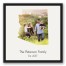 Arizona Family 20x20 Personalized Black Floating Framed Canvas