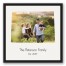 Colorado Family 20x20 Personalized Black Floating Framed Canvas