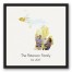 Michigan Family 20x20 Personalized Black Floating Framed Canvas