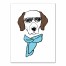 Dog with Sunglasses 30x40 Canvas Wall Art