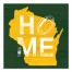 Designs Direct Creative Group Wisconsin Football State Pride 16x16 Canvas Wall Art